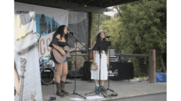 Lala Nicole with accompanist at Welcome to South Cobb)