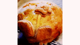 a large think crusty pot pie