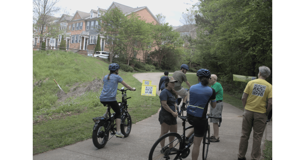 Cyclists on the Silver Comet Trail