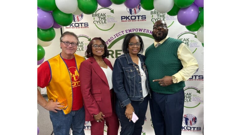 Barry Krebs, Angelia Pressley, BOC Chairwoman Lisa Cupid, Dr. Que Harper