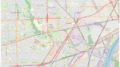 Map of Dearborn Michigan