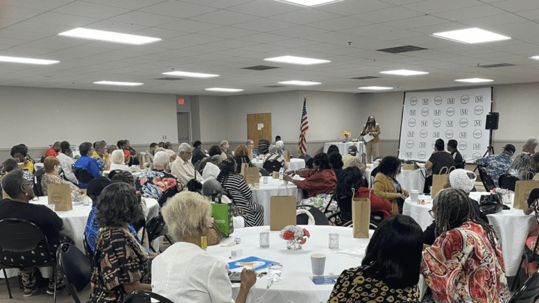 Crowd at Mableton Living Legends Brunch