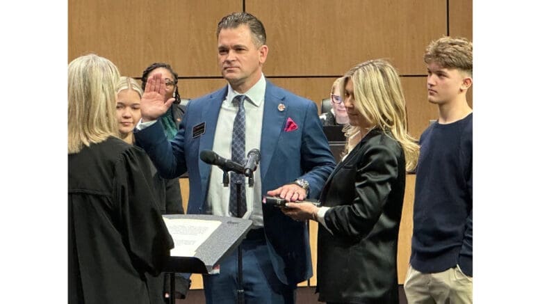 John Cristadoro sworn in for his first term on the Cobb County Board of Education