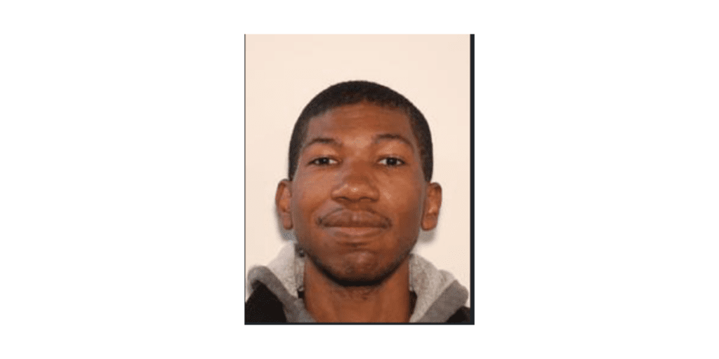 A headshot photo of missing person Demarcus Denton