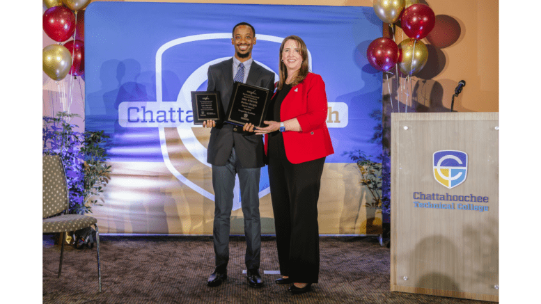 Chattahoochee Tech student receives the college's GOAL award