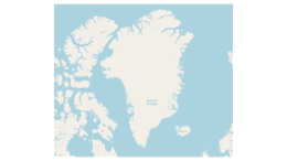 Map of Greenland