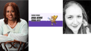 Side-by-side photo of two women authors: Denny S. Bryce and Eliza Knight