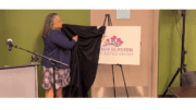 District Attorney Sonya F. Allen unveils "Hope Lives Here" mural and introduces The RedBud Blossom Family Justice Center