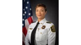 Shameta Jones-Harrell in dress uniform (photo courtesy of City of Austell)
