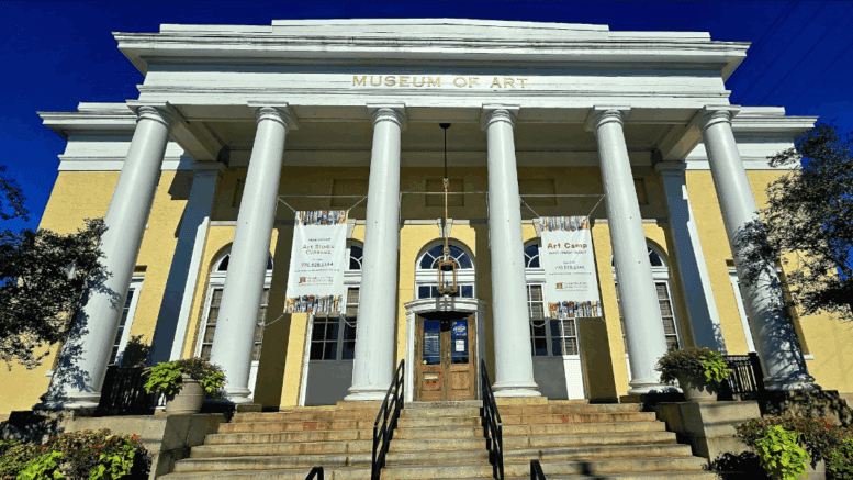 Entrance to Marietta Cobb Museum of Art