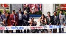 Ribbon-cutting at the Atlanta Veterans Village