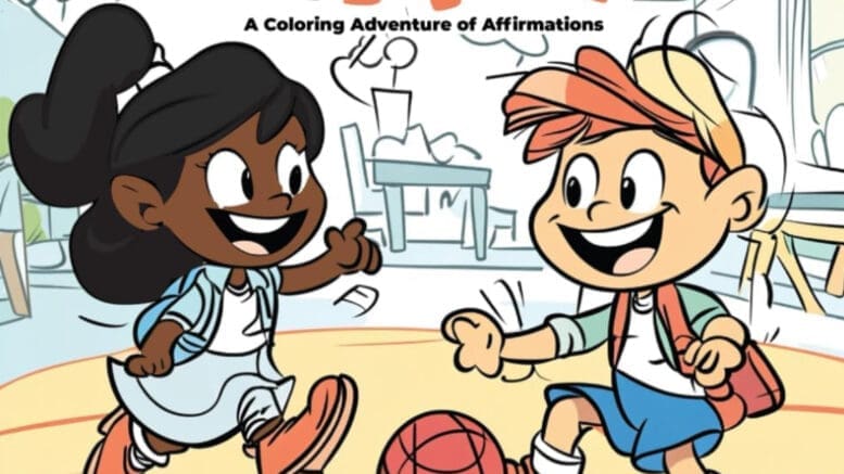 The cover of the coloring book I Am