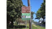 A sign that says "Trail Ends ... Connection Coming Soon"