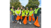 Group photo from the Mableton District 5 cleanup