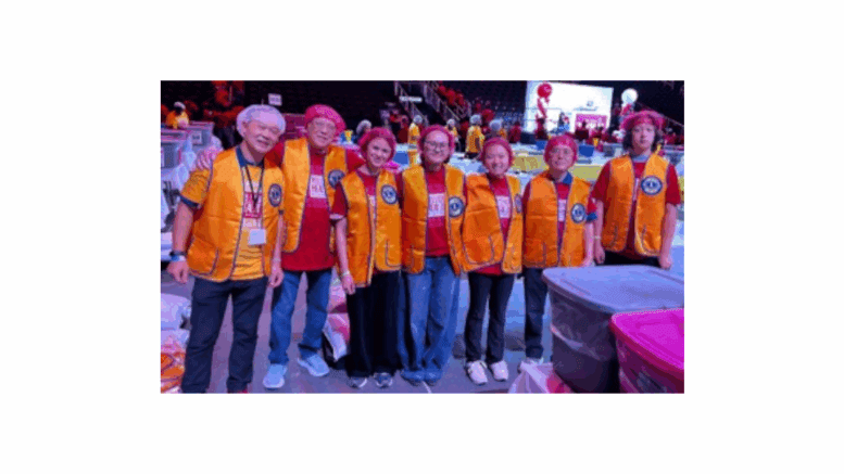 Atlanta Chinese American Lions Club at Million Meals