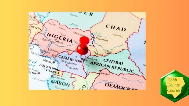 Map of Cameroon