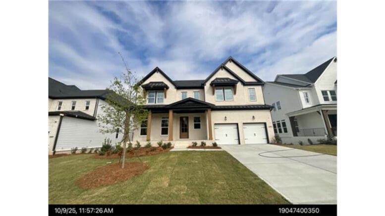 Image of home in the Hillgrove High attendance zone that brought the highest sale price in October of 2025