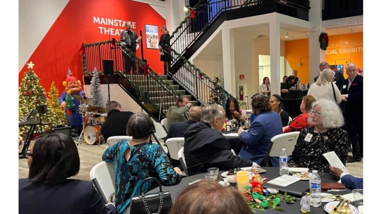 Crowd at Atlanta Lions Club centennial celebration