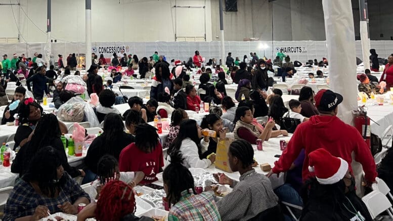 Maximum Impact Love Christmas Celbration crowd seated