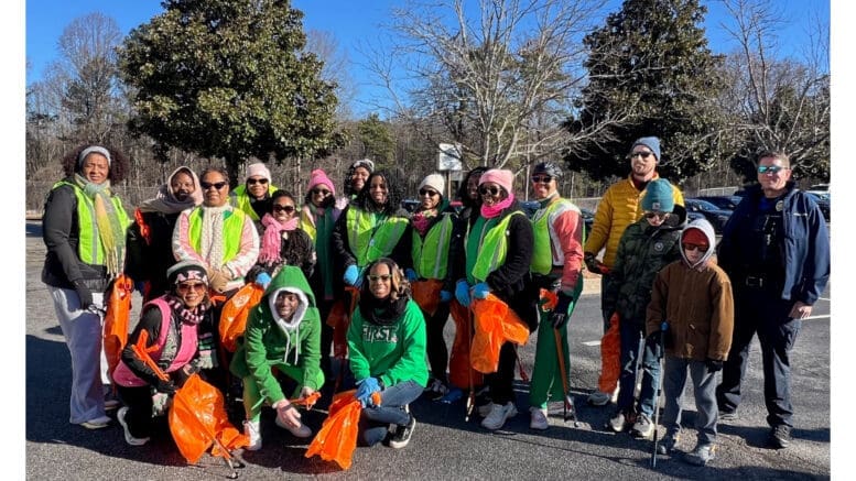 Group photo from Destiny World Church MLK Day Of Service