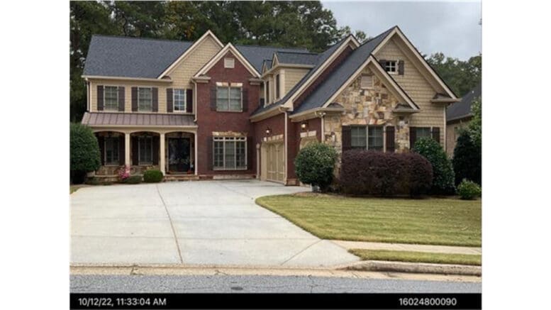 3870 Sweat Creek Run in the Lassiter High School attendance zone, which sold for $1,230,000 in December 2025, according to Cobb County Tax Assessor records.