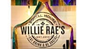 Sign for Willie Rae's Social House