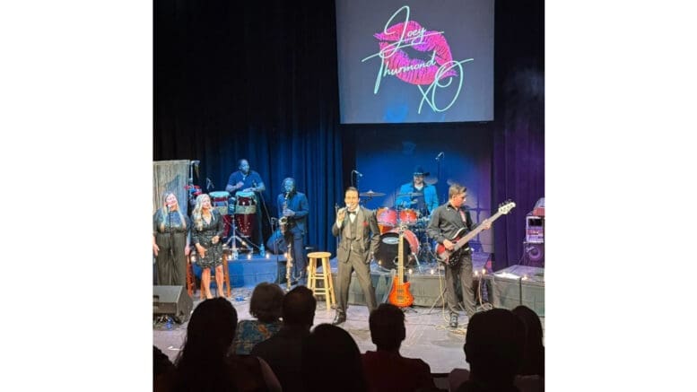 Joey Thurmond and the Select Orchestra onstage