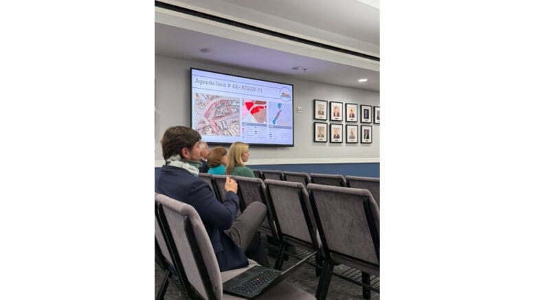 A photo from the Kennesaw Planing Commission