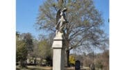 Angel monument at Marietta City Cemetery