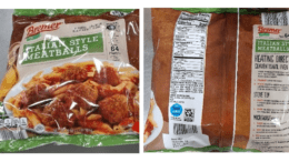 Labels of Bremer meatballs recalled from ALDI stores