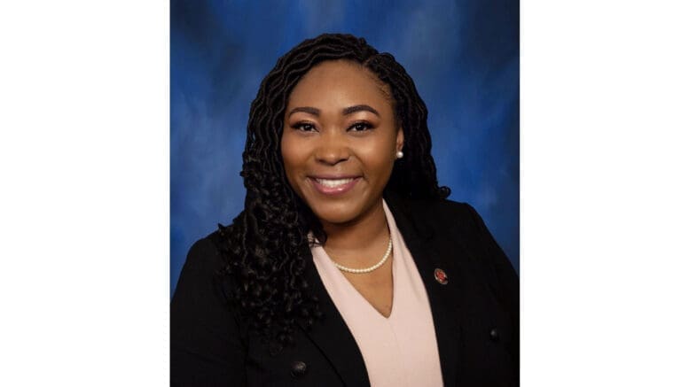 Incumbent school board Post 6 member Nichelle Davis
