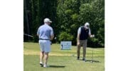 Two golfers at East Cobb Lions Club tournament