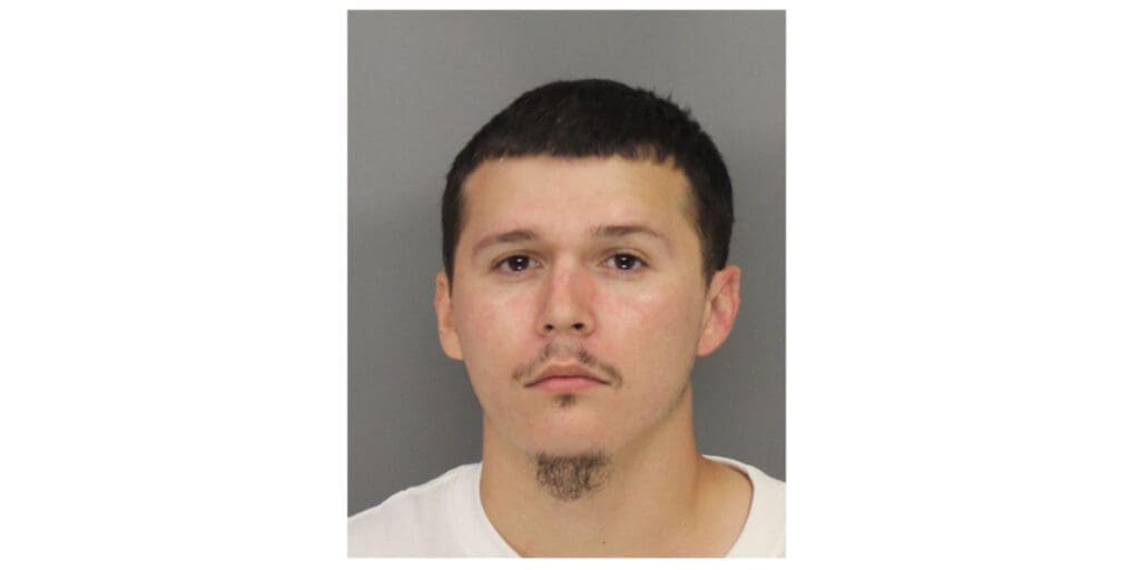 26-year-old Jessie Santiago, who allegedly fled from Sheriff's deputies while facing charges of domestic violence