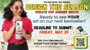 Poster for the "Design the Season" art contest described in the article