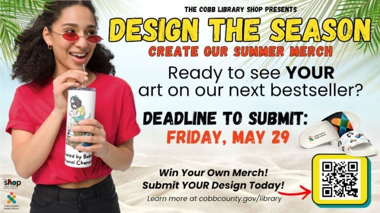 Poster for the "Design the Season" art contest described in the article