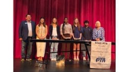 ictured from L to R: Micheal Garza, Grayson O’Daniel (Pope), Sadie Herrera (Kell), Jenay Scott (Sprayberry), Katherine Fallaw (Walton), Avi Jaiswal (Wheeler) and Margie Hatfield