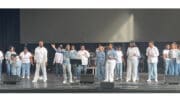 Performers onstage at Mableton's National Night of Prayer celebration