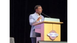 Mableton Mayor Michael Owens at Public Safety Town Hall meeting