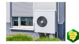 A window-mounted heat pump
